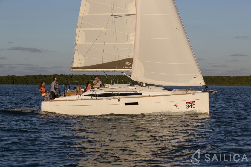Sun Odyssey 349 - Yacht Charter Sailica