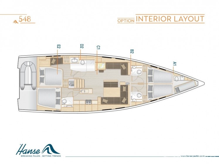 Hanse 548 - Yacht Charter Sailica