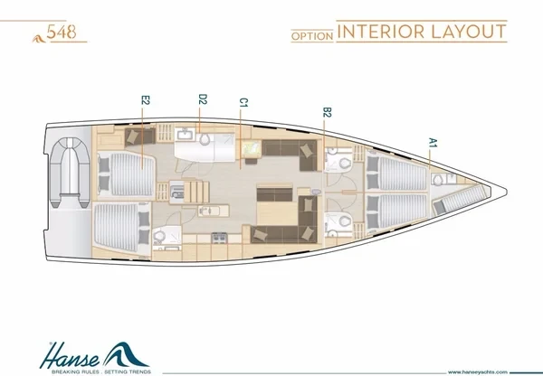 Hanse 548 - Yacht Charter Sailica