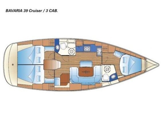 Bavaria 39 Cruiser - Yacht Charter Sailica
