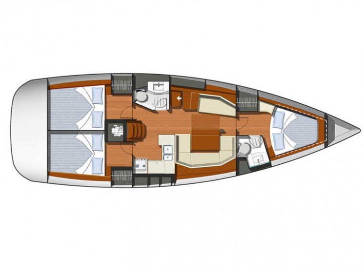 Sun Odyssey 42i - Yacht Charter Sailica