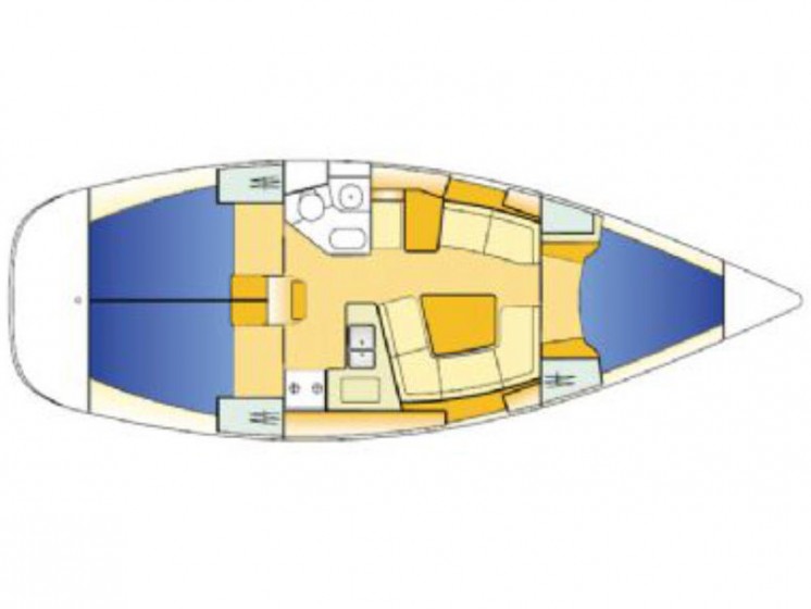 Sun Odyssey 37 - Yacht Charter Sailica