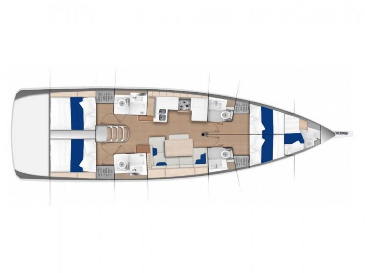 Sun Odyssey 490 - Yacht Charter Sailica