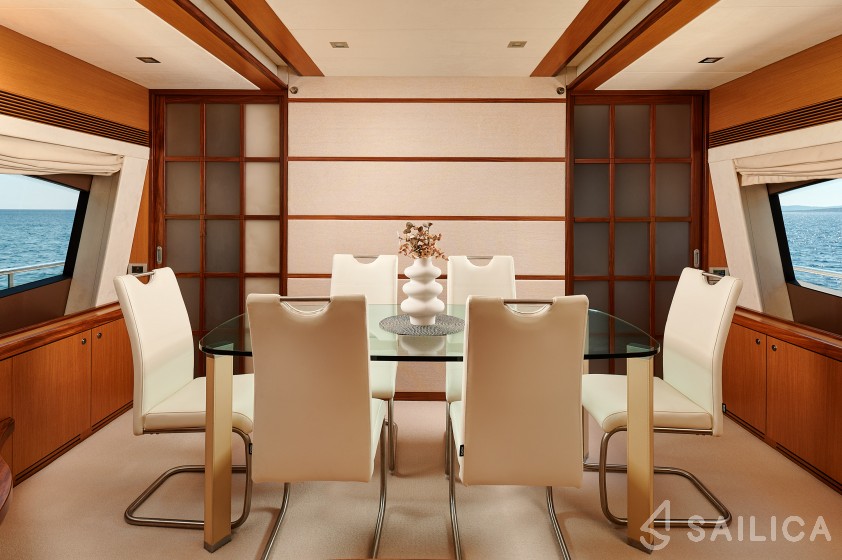 Ferretti 730 - Yacht Charter Sailica