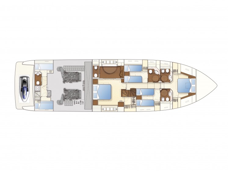 Ferretti 730 - Yacht Charter Sailica