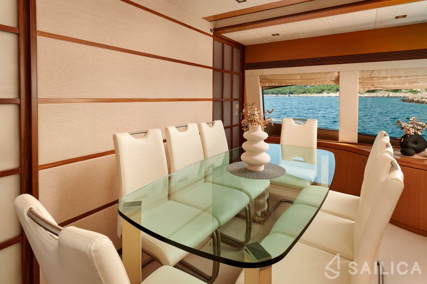 Ferretti 730 - Yacht Charter Sailica
