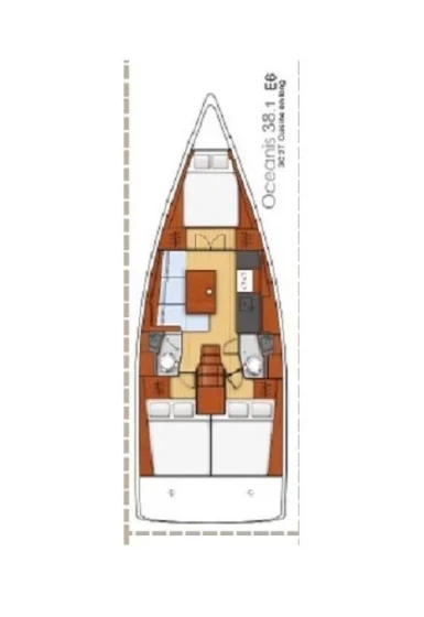 Oceanis 38.1 - Yacht Charter Sailica
