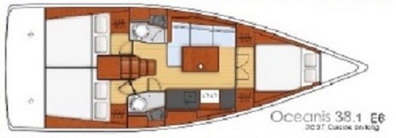 Oceanis 38.1 - Yacht Charter Sailica