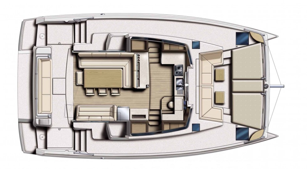 Bali 4.1 - Yacht Charter Sailica