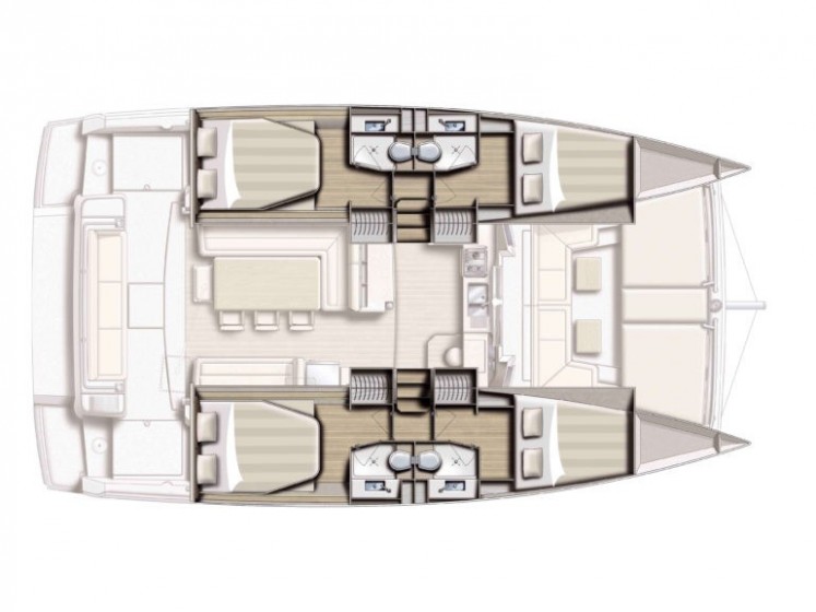 Bali 4.1 - Yacht Charter Sailica