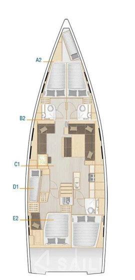 Hanse 548 - Yacht Charter Sailica
