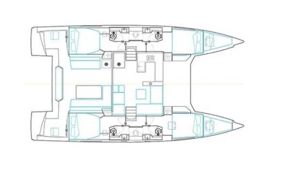 Nautitech 46 Fly - Yacht Charter Sailica