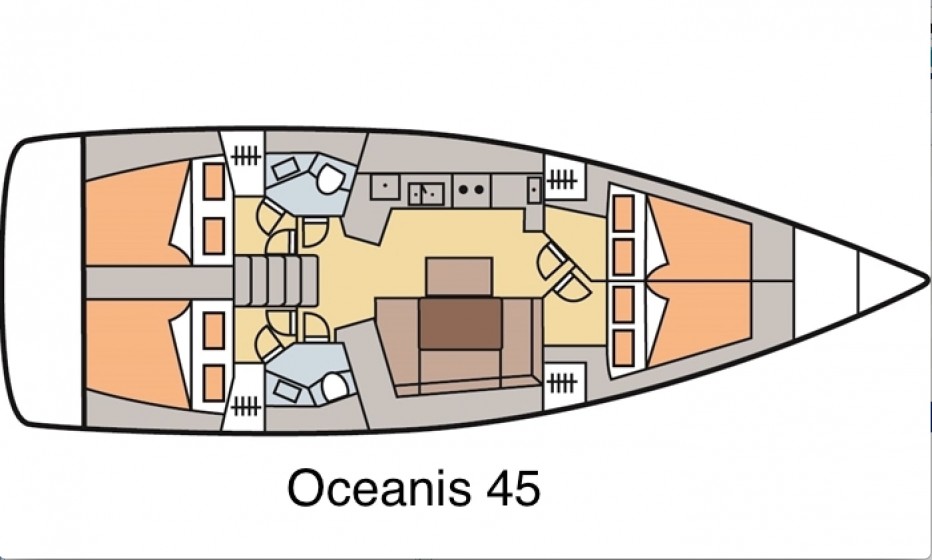 Oceanis 45 - Yacht Charter Sailica