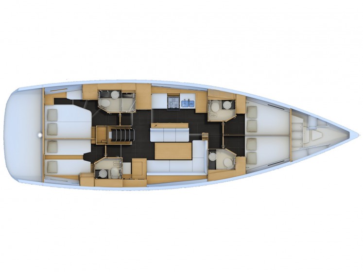 Jeanneau 54 - Yacht Charter Sailica
