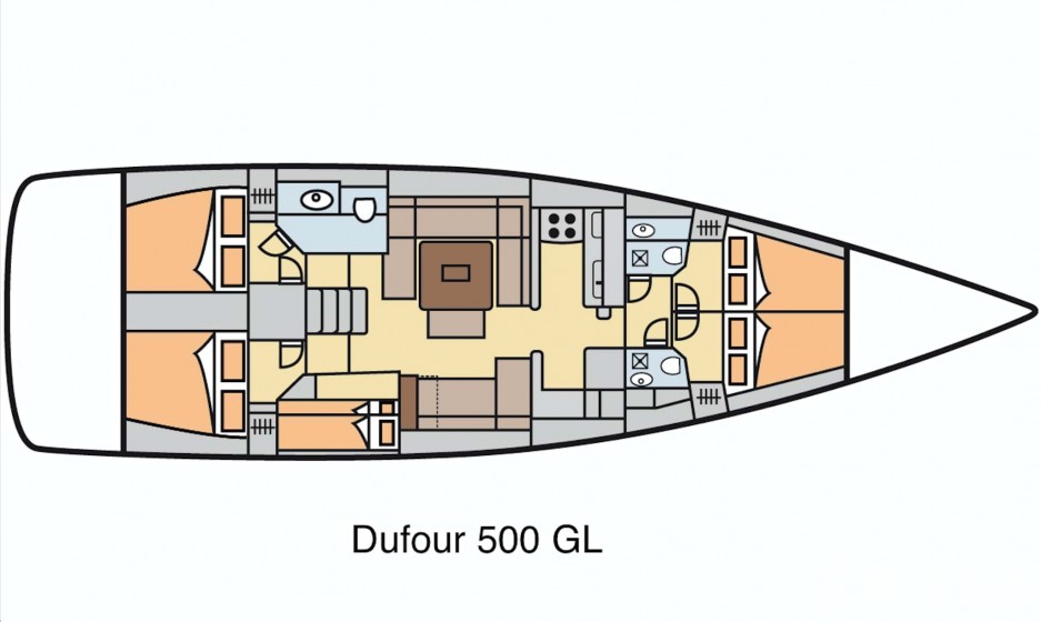Dufour 500 Grand Large - Yacht Charter Sailica