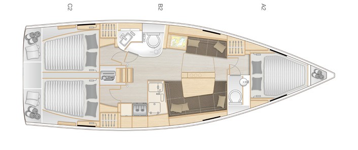 Hanse 388 - Yacht Charter Sailica