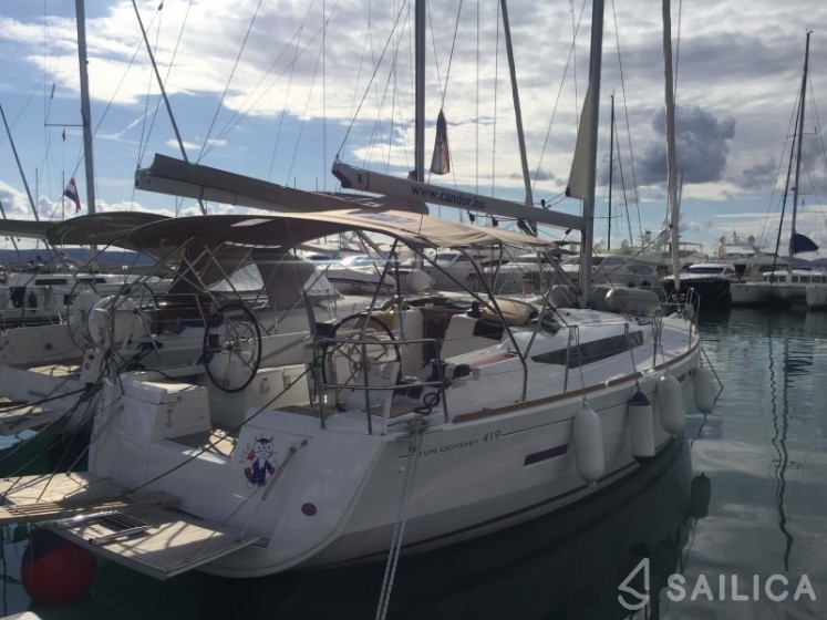 Sun Odyssey 419 - Yacht Charter Sailica