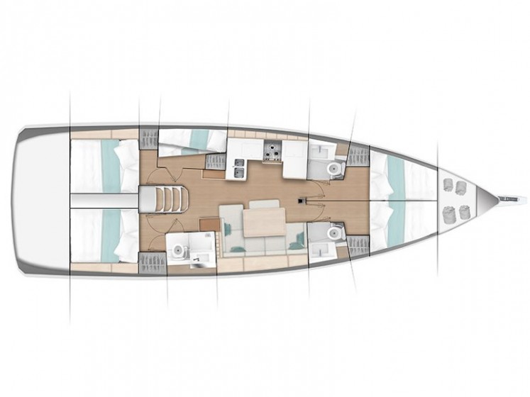 Sun Odyssey 490 - Yacht Charter Sailica