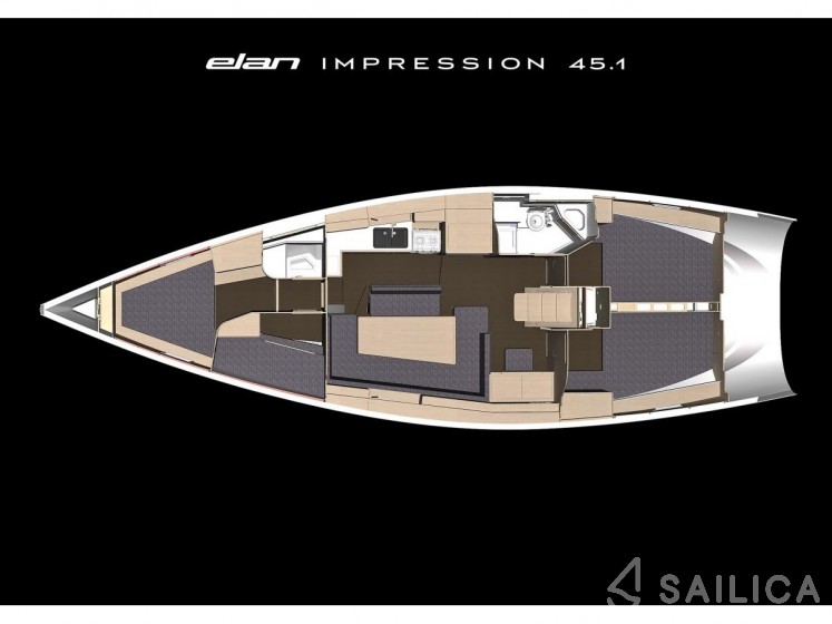 Elan Impression 45.1 - Yacht Charter Sailica