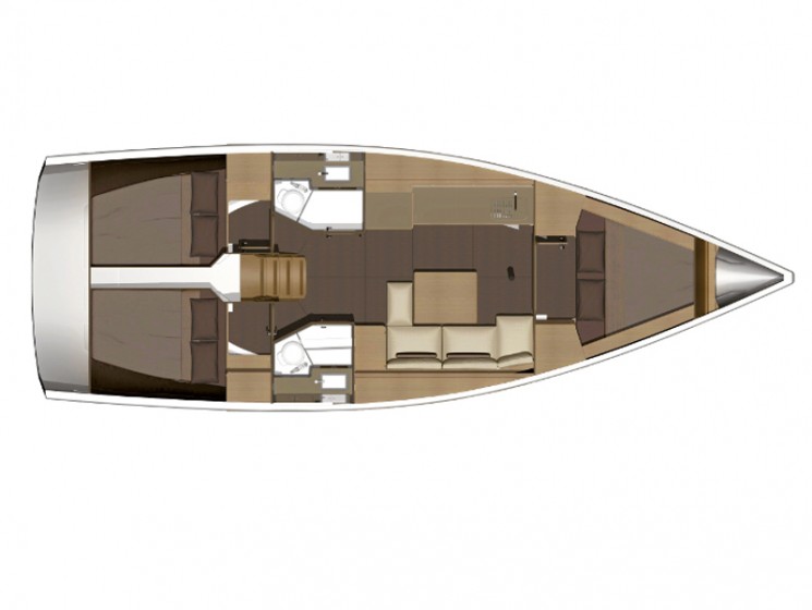 Dufour 382 GL - Yacht Charter Sailica