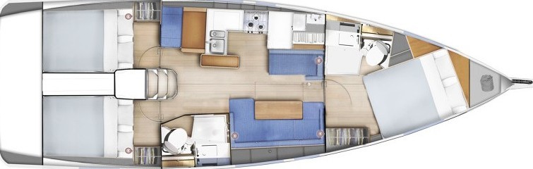 Sun Odyssey 410 - Yacht Charter Sailica