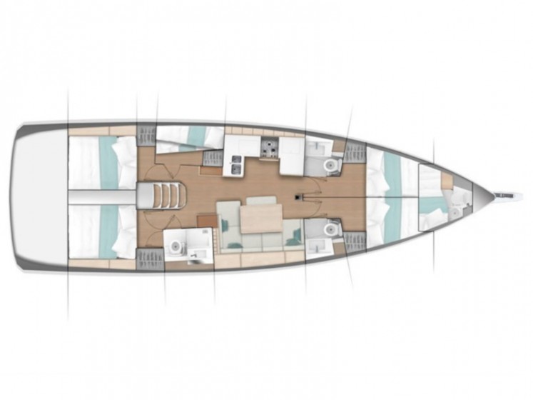 Sun Odyssey 490 - Yacht Charter Sailica