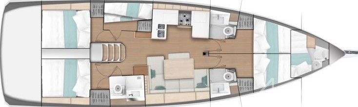 Sun Odyssey 490 - Yacht Charter Sailica