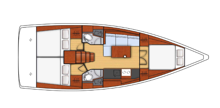 Oceanis 38.1 - Yacht Charter Sailica