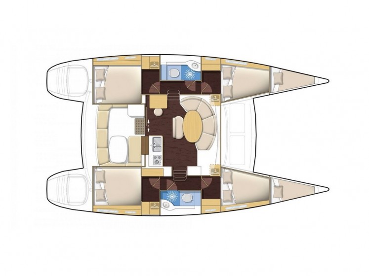 Lagoon 380 S2 - Yacht Charter Sailica