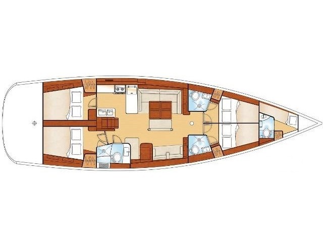 Oceanis 54 - Yacht Charter Sailica