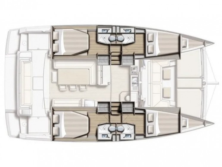 Bali 4.1 - Yacht Charter Sailica