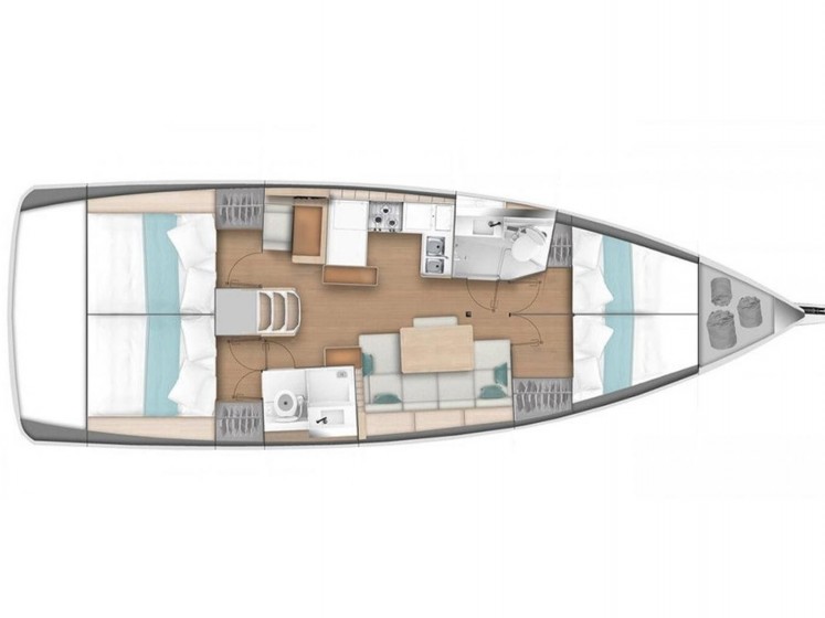 Sun Odyssey 440 - Yacht Charter Sailica