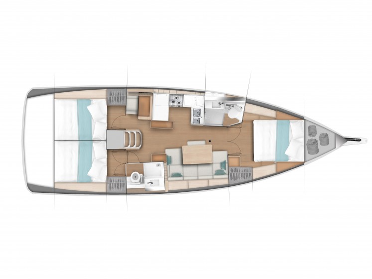 Sun Odyssey 440 - Yacht Charter Sailica
