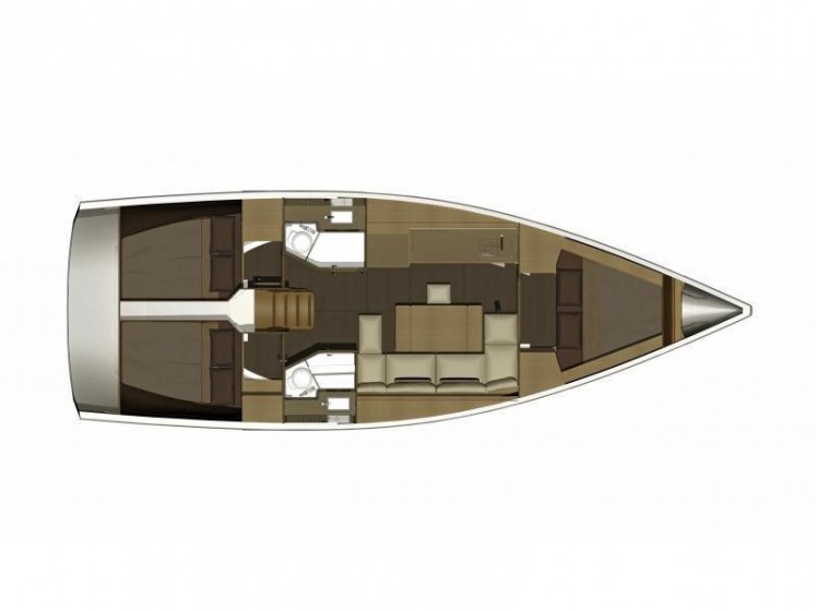 Dufour 382 GL - Yacht Charter Sailica