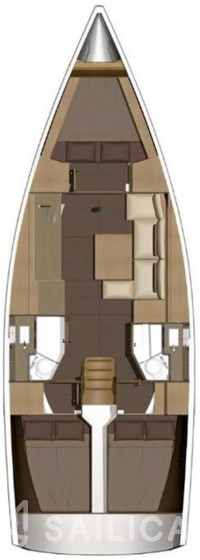 Dufour 382 GL - Yacht Charter Sailica
