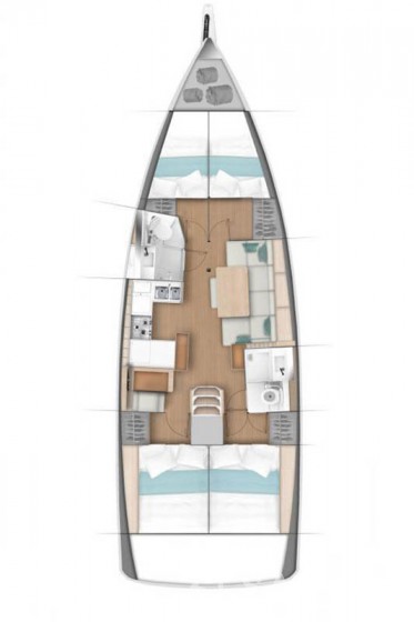Sun Odyssey 440 - Yacht Charter Sailica