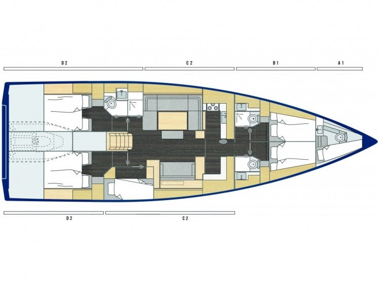 Bavaria C57 - Yacht Charter Sailica