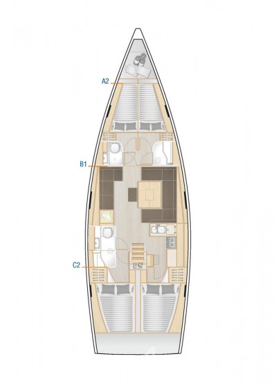 Hanse 458 - Yacht Charter Sailica