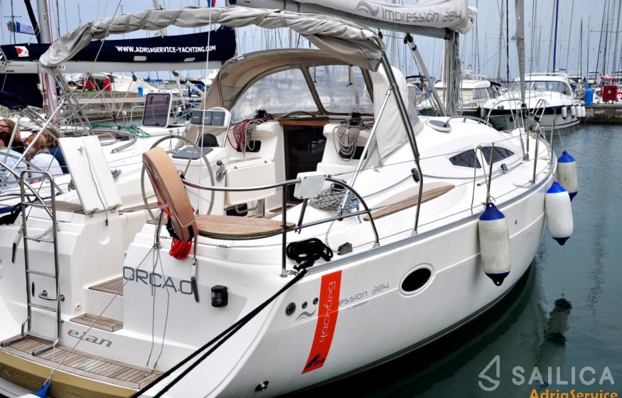 Elan 384 Impression - Yacht Charter Sailica