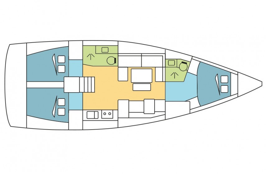 Dufour 412 Grand large - Yacht Charter Sailica