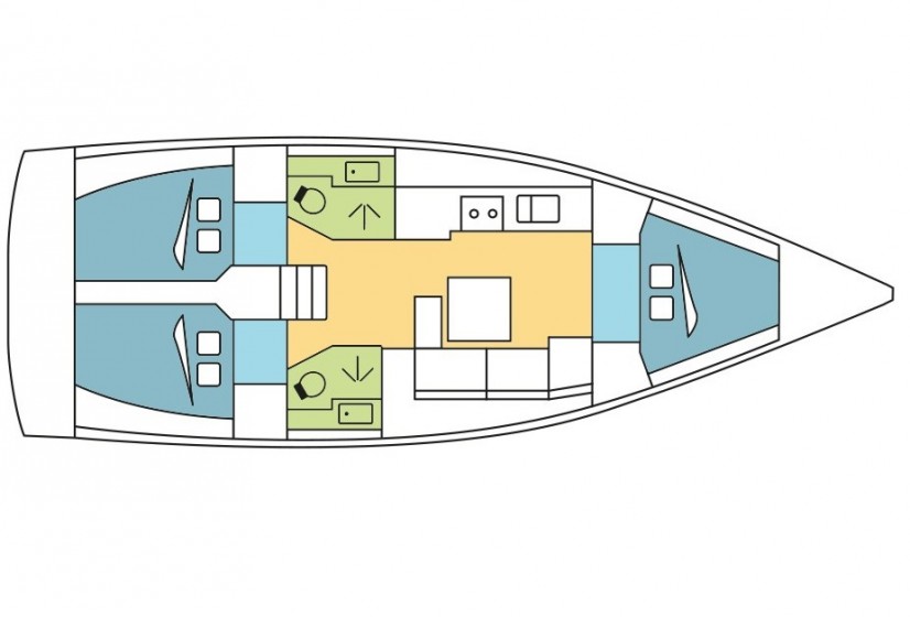 Dufour 382 GL - Yacht Charter Sailica