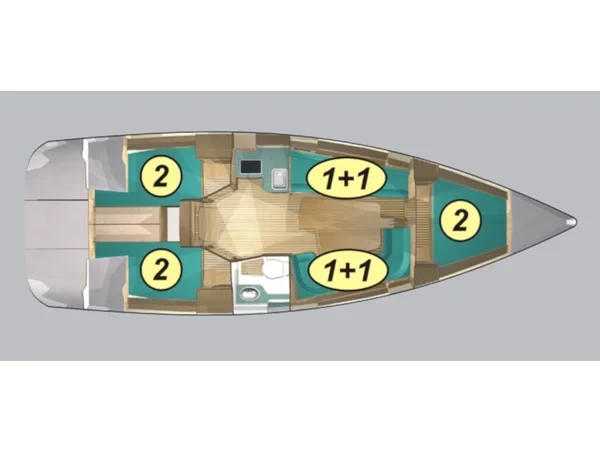Maxus 33.1 RS Prestige - Yacht Charter Sailica