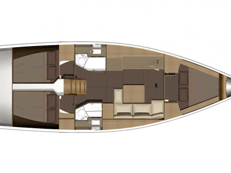Dufour 382 GL - Yacht Charter Sailica
