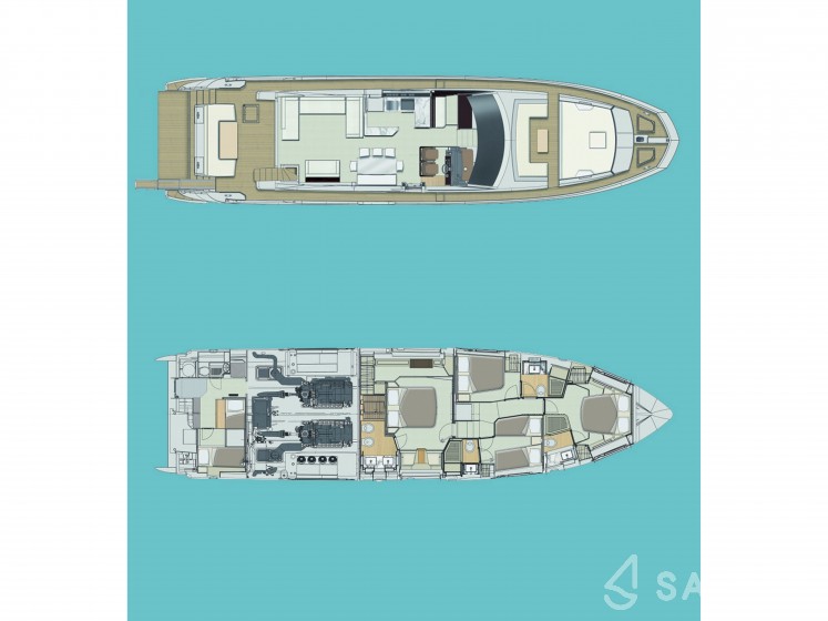 Azimut 72 - Yacht Charter Sailica