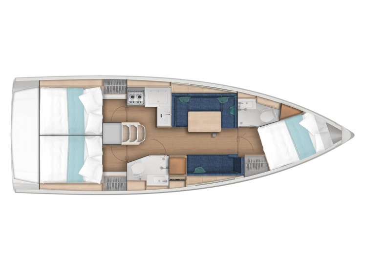 Sun Odyssey 380 - Yacht Charter Sailica