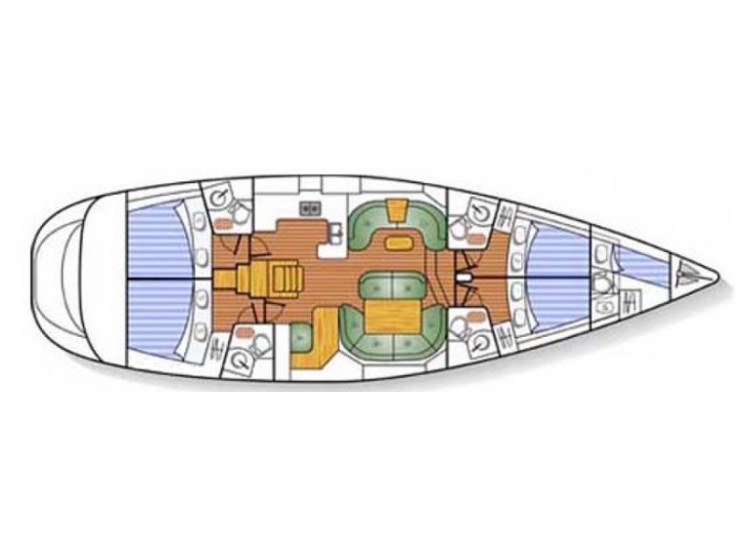 Sun Odyssey 54DS - Yacht Charter Sailica