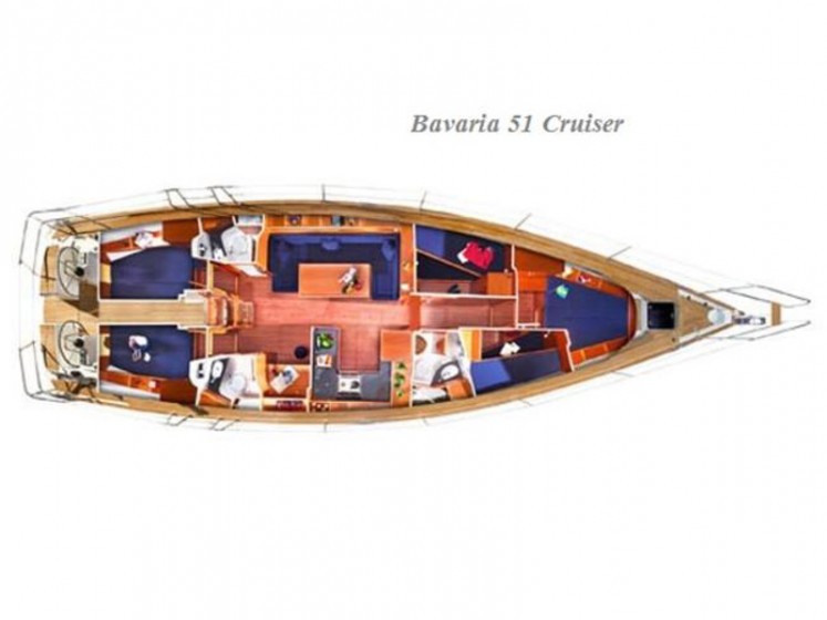 Bavaria 51 Cruiser - Yacht Charter Sailica