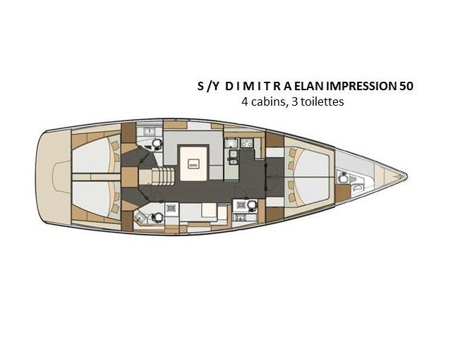 Elan 50 Impression - Yacht Charter Sailica