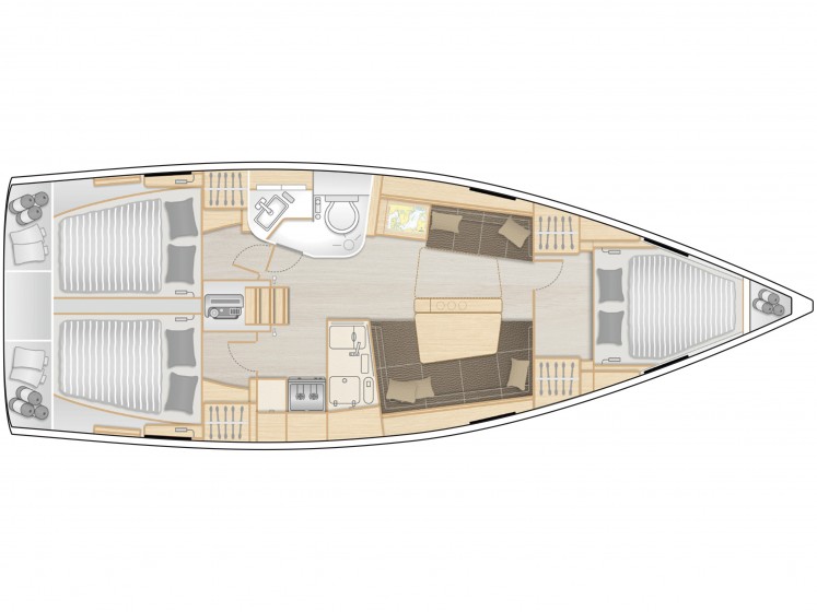 Hanse 388 - Yacht Charter Sailica