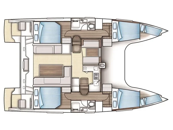 Nautitech 46 Fly - Yacht Charter Sailica